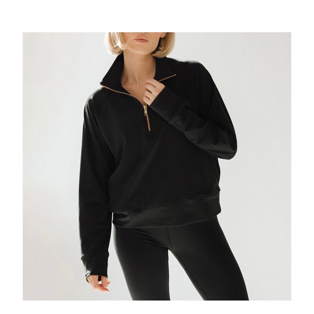 Albion Fit Gotta Run Quarter Zip Black XL